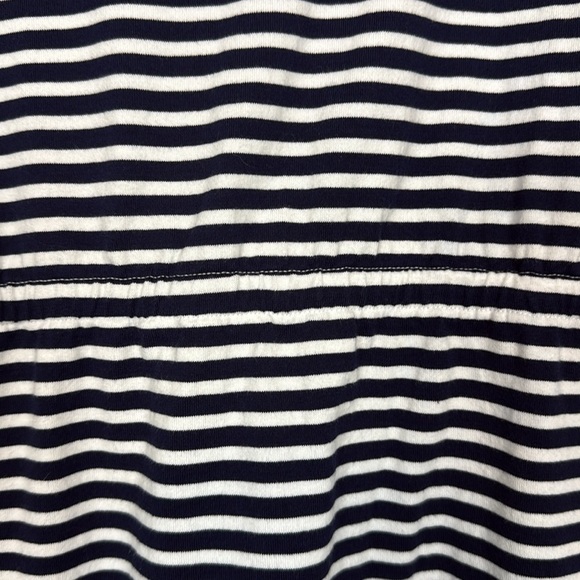 Draper James Tie Waist T-Shirt Dress in Blue
Nautical Stripe. Size Medium. - Picture 12 of 14